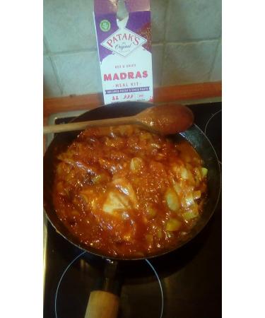 Patak's Madras Spice Paste | Authentic Indian Recipe | Aromatic Spices | Madras Dish | 283g | (Pack of 2) - Buy Online on GoSupps.com