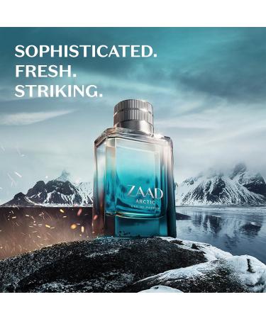 O Botic rio Zaad Arctic Eau de Parfum for Men Invigorating Scent of the Arctic 3.2 Ounce - Buy Online on GoSupps.com