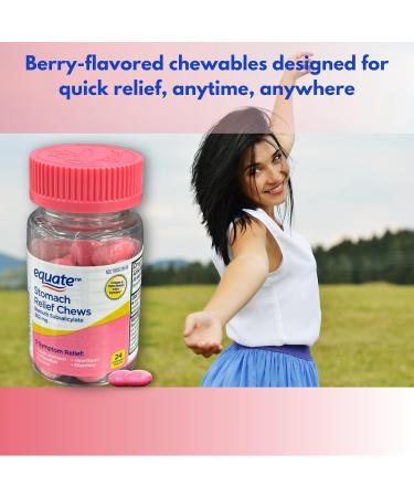 FUSION SHOP STORE Smart choices meaningful life! Bismuth subsalicylate- Stomach Relief Chews Tablets- 24 Ct (Pack of 1) - Buy Online on GoSupps.com