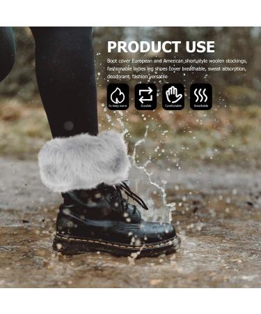 Toddmomy 3 Pairs Boot Covers | Knitted Warm Crotched Boot Cuffs & Socks for Women | Acrylic Fashion Arm Warmers - Shop Internationally - Buy Online on GoSupps.com