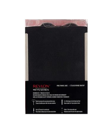Revlon Men's Grooming Kit: Nail Clipper, Grooming Scissors, Nail File, Tweezers, Hair Removal Tools - Stainless Steel (1 Pack) - Buy Online on GoSupps.com