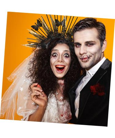 Didiseaon Gothic Dark Retro Butterfly Halloween Hair Accessories Headband (black) Hair Ornaments for Women Butterflies Decor Halloween Party Accessory Evening Party Accessory - Buy Online on GoSupps.com