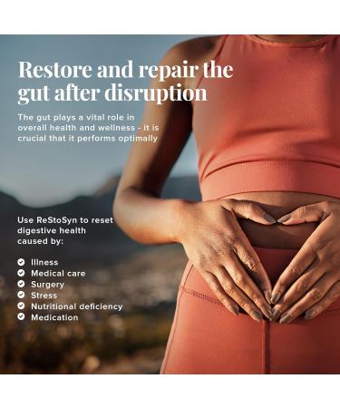 Medtrition ReStoSyn Triple Action Gut Health Supplement - Prebiotics Probiotics & L-Glutamine Blend for Digestive & Gut Barrier Support Plus Microbial Balance - 0.5 Ounce (Pack of 25) Fruit Punch 0.5 Ounce (Pack of 25) - Buy Online on GoSupps.com