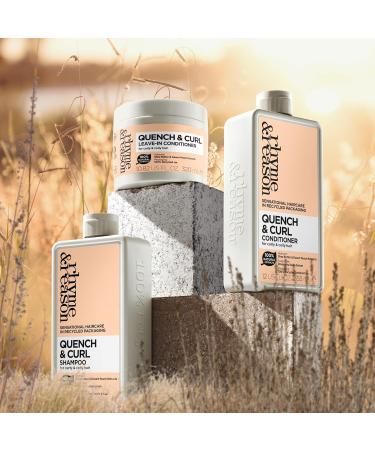 Rhyme & Reason Quench & Curl Leave-in Conditioner - Moisturizing Treatment for Curly Hair (320 ml) | International Shipping Available - Buy Online on GoSupps.com