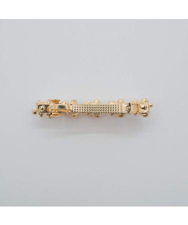 Crystal Pearl Barrettes Hair Clip Hair Pin Hairgrips Hair Accessories For Woman Girl Lady Wedding - Buy Online on GoSupps.com