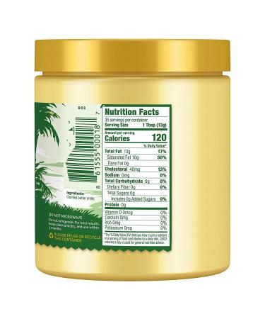 4th & Heart Original Grass Fed Ghee Butter (2 x 16oz Jars) - Keto, Non-GMO, Certified Paleo - 32 Ounce (Pack of 2) - Buy Online on GoSupps.com
