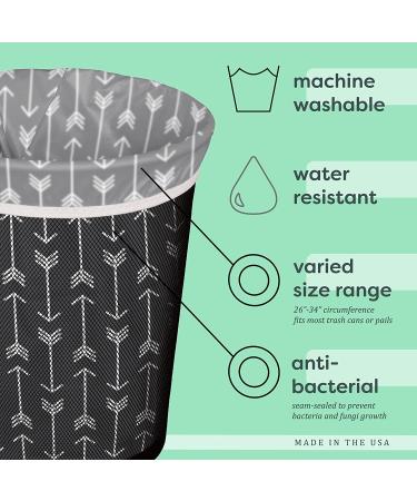 Planet Wise Small Pail Liner - Celestial Sea | Leak Proof 5 Gallon Garbage Bag | Reusable Diaper Genie Refill - Buy Online on GoSupps.com