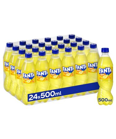 Fanta Lot de 24 bouteilles de citron 500 ml