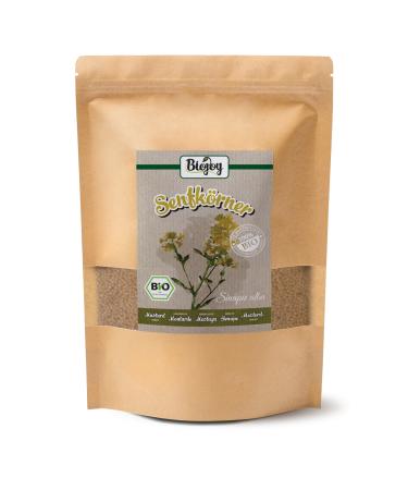 Biojoy ORGANIC mustard seeds yellow and whole (1 kg) mustard seeds without additives (Sinapis alba) 1 kg (1 pack) - Buy Online on GoSupps.com