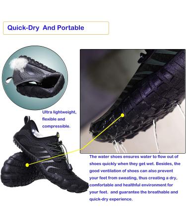 Men's and Women's Quick Dry Water Shoes - Aqua Sports Outdoor Shoes for Pool, Beach, Surf, and Yoga - Buy Online on GoSupps.com