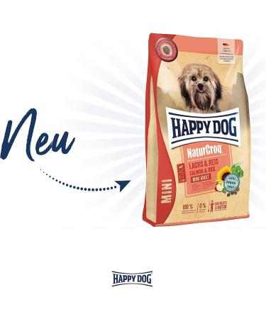 Happy Dog NaturCroq Mini Lachs & Reis 4kg - Premium Dog Food for Small Breeds | Buy Online Internationally - Buy Online on GoSupps.com