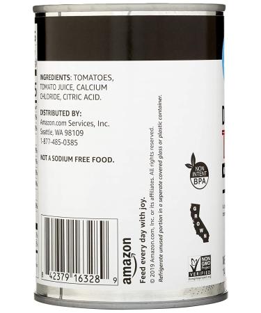 Happy Belly Diced Tomatoes No Salt Added - 14.5 oz - Buy Online on GoSupps.com