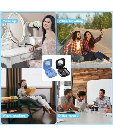 2-Piece Contact Lenses Container Set | Portable Accessories with Tweezers for Home & Travel - Buy Online on GoSupps.com