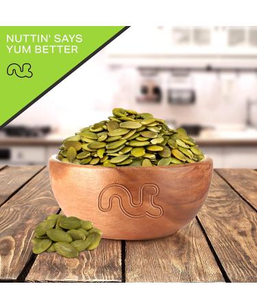 Roasted & Salted Pumpkin Seeds Pepitas - 16oz | Fresh Resealable Bag | Nut Snack - Healthy Protein Food | All Natural, Keto Friendly, Vegan, Kosher - Buy Online on GoSupps.com