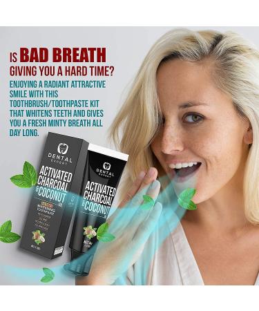 Dental Expert 3-Pack Charcoal Toothpaste - Best Whitening Toothpaste with Mint Flavor for Oral Hygiene - Buy Online on GoSupps.com