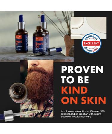 Men's Beard Oil - Conditioning Growth Oil with Natural Essential Oils for Softening, Hydrating, and Thickening - Reduces Flakes and Itch - Buy Online on GoSupps.com