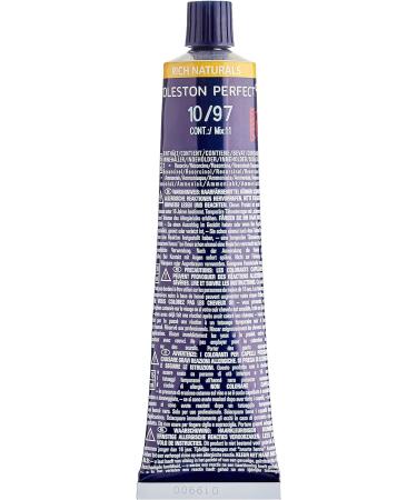 WELLA Koleston Perfect Me+ Rich Naturals Light Blonde Cendr-Brown 10/97 Hair Colour Cream 60ml - Buy Online on GoSupps.com