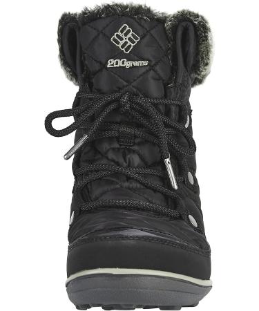 Columbia Women's Heavenly Shorty Omni-Heat Snow Boot 9 - Black/Kettle - Buy Online on GoSupps.com