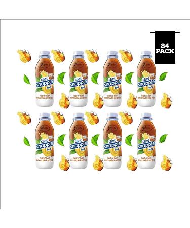 Diet Snapple Half 'n Half 16 fl oz - 12 Pack Plastic Bottles - Buy Online on GoSupps.com