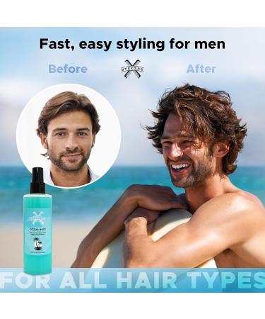Steezee Ocean Mist Sea Salt Spray - Volumizing Texturizer for Natural Beach Waves | 6.76 oz for Men & Women - Buy Online on GoSupps.com