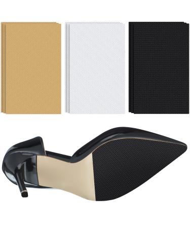 9 Pcs Self Adhesive Nonslip Shoe Pads Anti Slip Shoe Grip Sticker Shoe Sole Protectors for High Heels  Rubber Silicone Resistant High Heels Shoe Sole Cover (5.1 x 3.15 x 0.04 Inch) - Buy Online on GoSupps.com