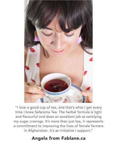 Safaroma Saffron Green Tea - Containing Premium Red Saffron Threads - Certified Organic Full Leafs - Saffron Green Gunpowder Tea -Perfect Detox & Very Tasty Tea |15 Transparent Naturally-Made Sachets - Buy Online on GoSupps.com