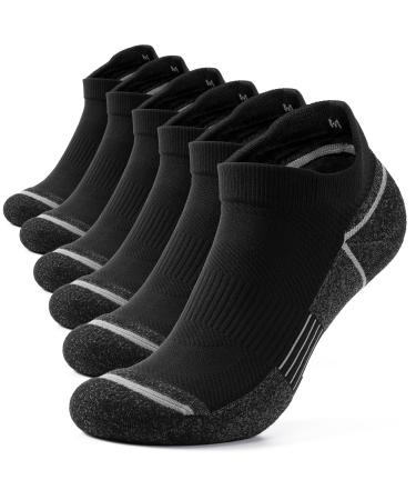 Tanstc Coolmax sneaker socks men women breathable hiking socks running socks 43-46 39-42 35-38 47-50 outdoor trekking socks sports socks short 1/3 pair anti-bubbles upholstery 43-46 black