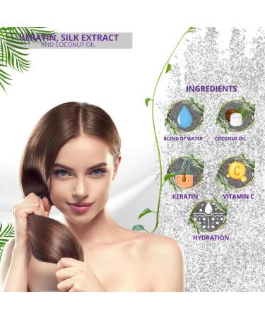 Silk Keratin Smooth Protection Sulfate-Free Shampoo - 320 ML | Nourish & Repair Hair - Buy Online on GoSupps.com