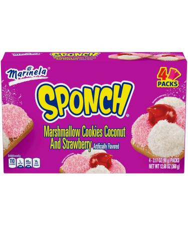 Marinela Sponch Marshmallow Cookies, 8Count