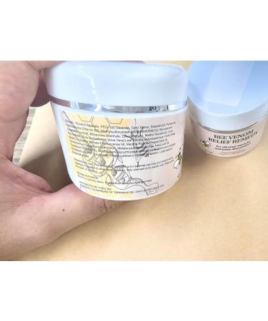Organic Bee Venom Muscle & Joint Cream - Extra Effective Pain Relief for Neck Hands Feet & More with Arnica & Vitamin B6 - Buy Online on GoSupps.com