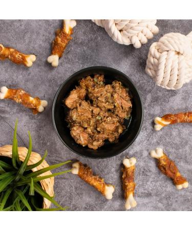 Lecker.Pet | 18 x 400 g Josie's 100% Beef Muscle Meat Wet Dog Food | Natural & No Additives | Rich in Protein & Minerals | Grain Free & Sugar Free - Buy Online on GoSupps.com