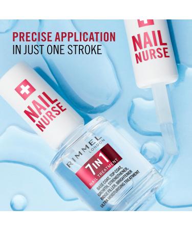 Rimmel London 7-in-1 Nail Care Base & Top Coat for Multi Benefits - Buy Online on GoSupps.com