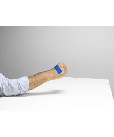 HypaPlast Blue Visually Detectable Plasters - 7.2x2.5cm (Pack of 100) | International Shipping Available - Buy Online on GoSupps.com