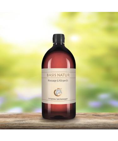 Natural Clean Massage Oil 1L - Premium Quality Relaxation & Wellness | International Shipping - Buy Online on GoSupps.com