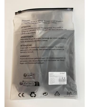 Travel Toiletry Bags Set - Mesh Cosmetic Bags with Zipper (3 Sizes) for Men & Women | Black Makeup Organizer - Buy Online on GoSupps.com