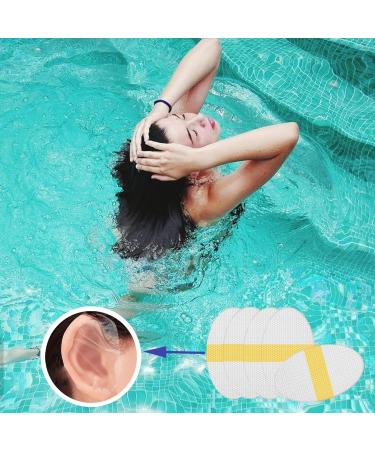 50 PCS Waterproof Shower Ear Covers | Silicone Baby Ear Protector Stickers for Swimming & Bathing - Ideal Waterproof Ear Patches - Buy Online on GoSupps.com