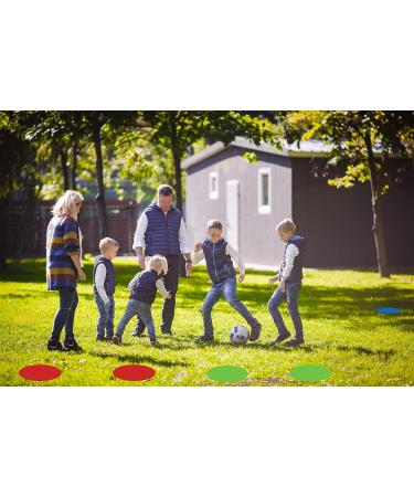 10Pcs Anti-Slip Agility Spots Markers for Sports Training - Football, Basketball, Hockey - Buy Online on GoSupps.com