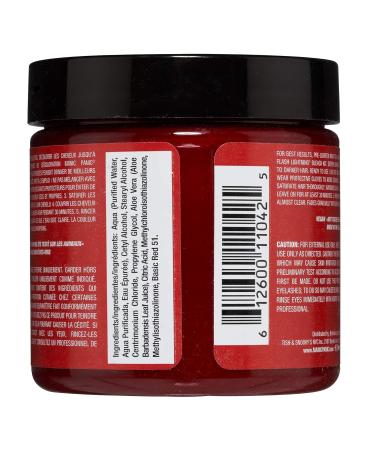 Manic Panic Vampire's Kiss 118ml - Vegan Cruelty-Free Red Semi-Permanent Hair Dye | Classic Creme - Buy Online on GoSupps.com