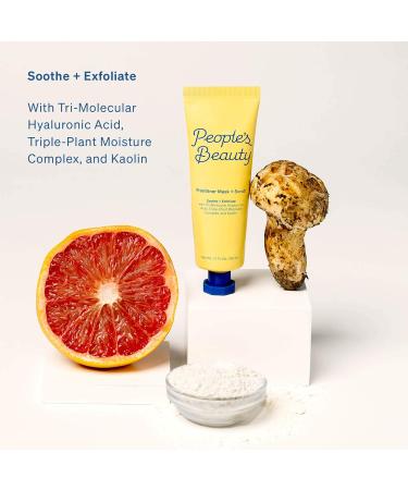 Frontliner Clay Face Mask - Two-in-One Exfoliating Scrub with Kaolin Clay & Hyaluronic Acid | Vegan & Cruelty-Free | 1.7 Fl Oz | Shop Internationally - Buy Online on GoSupps.com