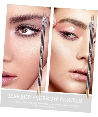 Outanaya 8pcs Pencil Sharpener Eyebrow Pencil Beauty Cosmetic Tool Pencils Eyebrow Pencil Black Wooden 1 count (Pack of 1) Coffee - Buy Online on GoSupps.com