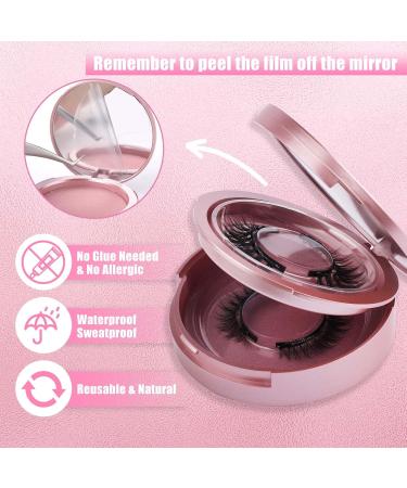 Fadlash Magnetic Eyelashes Kit Magnetic No Glue Eyelashes Natural Look Reusable Magnetic Eyelashes 2 Pairs Magnetic Lashes Without Eyeliner (Y1+Y3) - Buy Online on GoSupps.com