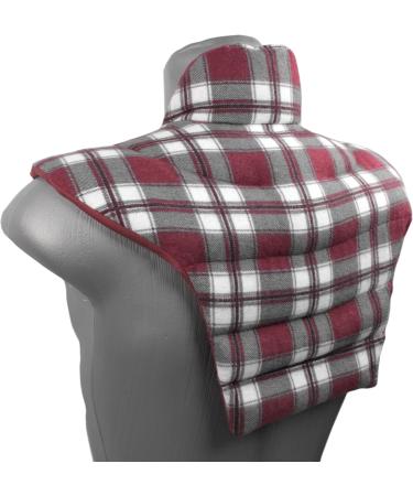Neck Pillow HWS - Flannel Cherry Stone Heat Pad for Neck Shoulders & Back Relief - Buy Online on GoSupps.com