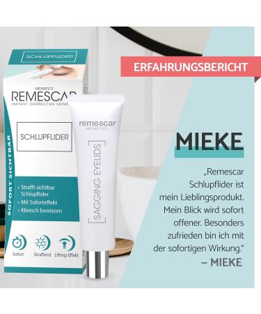 Remescar Sluebellider 8ml - Clinically Proven Anti-Aging Eye Cream for Swollen Eyes | Immediate Eyelid Lifting & Eye-Fitting Filler - Buy Online on GoSupps.com