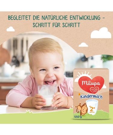 Milupa Milumil Children's Milk 2+ | Toddler Growth Formula 5x550g Powder - Supports Natural Development - Buy Online on GoSupps.com