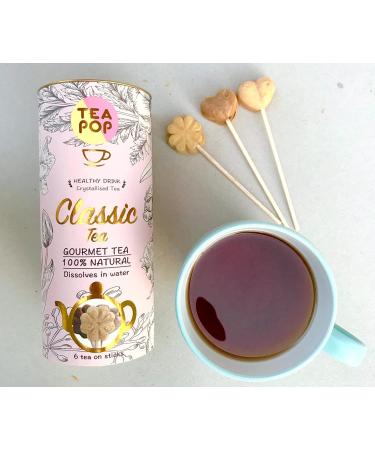 Buy Tea Pop Herbal & Fruit Tea AM Stick | 100% Natural Antioxidant Tea - 3 Tube Set - Buy Online on GoSupps.com