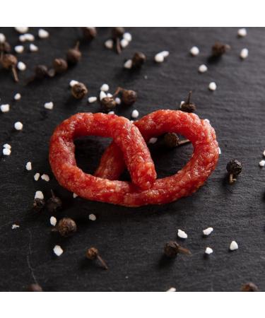 WURSTBARON Mini Brezn Salami Original Snack Pretzels from Bavaria - Pack of 500 g - Snackbox Sticks - Buy Online on GoSupps.com