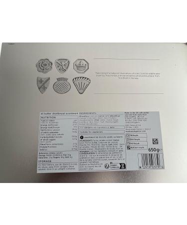 Marks and Spencer All Butter Scottish Shortbread Assortment 650g (Blue Stag) - Buy Online on GoSupps.com