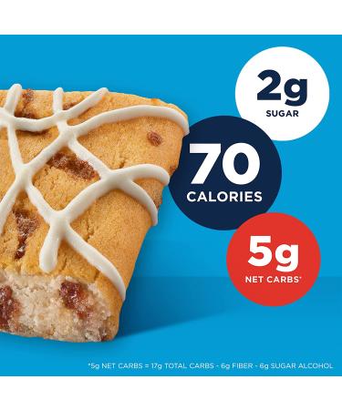 Fiber One 70 Calorie Soft-Baked Bars, Cinnamon Coffee Cake, 6 ct, 5.34 oz, Pack of 8 - Low Calorie Snack Bars - Buy Online on GoSupps.com