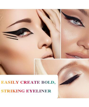 12 Colors Colored Eyeliner Pencils Set Colorful Gel Eyeliner Pen Set Professional Waterproof Long Lasting Retractable Eye Liner Pencils Smooth Eye Makeup Pen Gift Kit for Women&Girls Easy to Apply - Buy Online on GoSupps.com