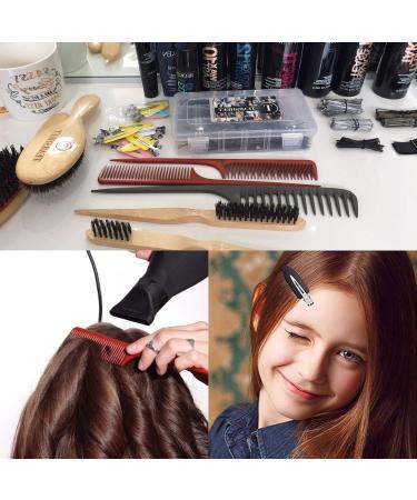 40-Piece BetterJonny Hair Clips Set - Wrinkle-Free Makeup Curl Clips for Stylish Hair - Black White Yellow Pink & Blue - Buy Online on GoSupps.com